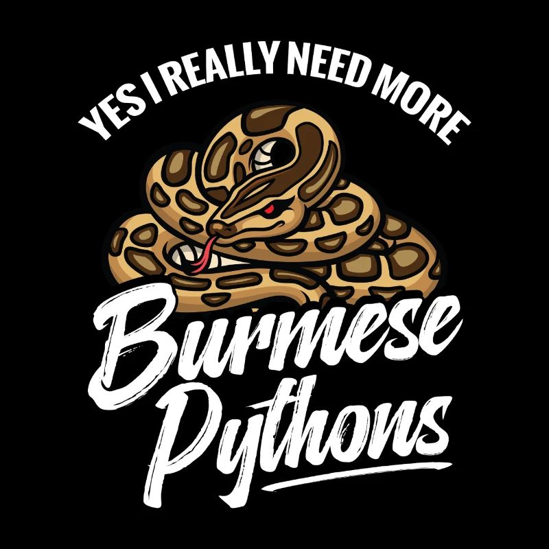 Python-Liebhaber Schlangen-Mama Terrarium-Reptilien-Papa