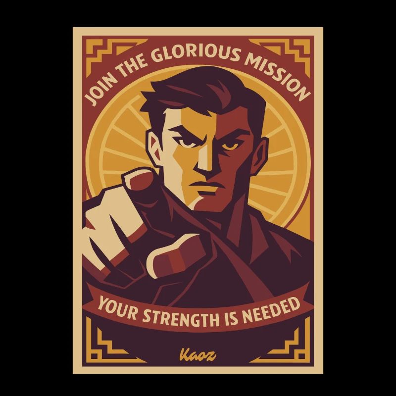 Glorious Mission Hero Poster
