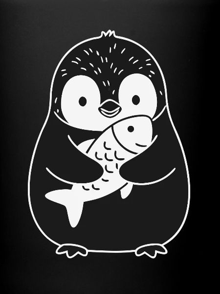 Poisson-pingouin, animal mignon