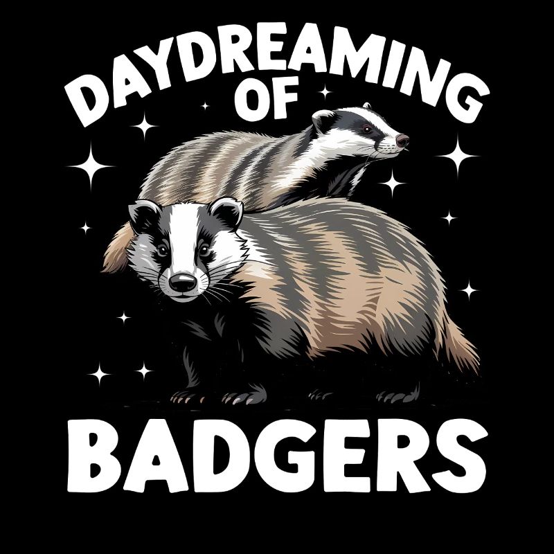Funny Animal Badger
