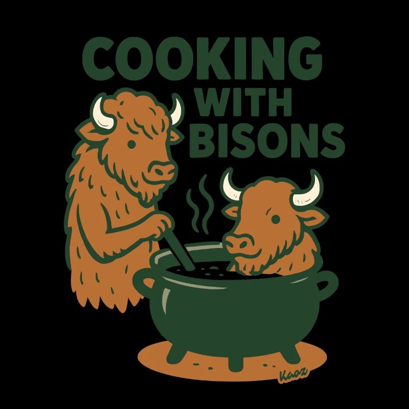 Kochen mit Bisons