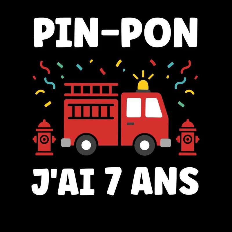 Pin-Pon J’ai 7 Ans Camion de Pompiers