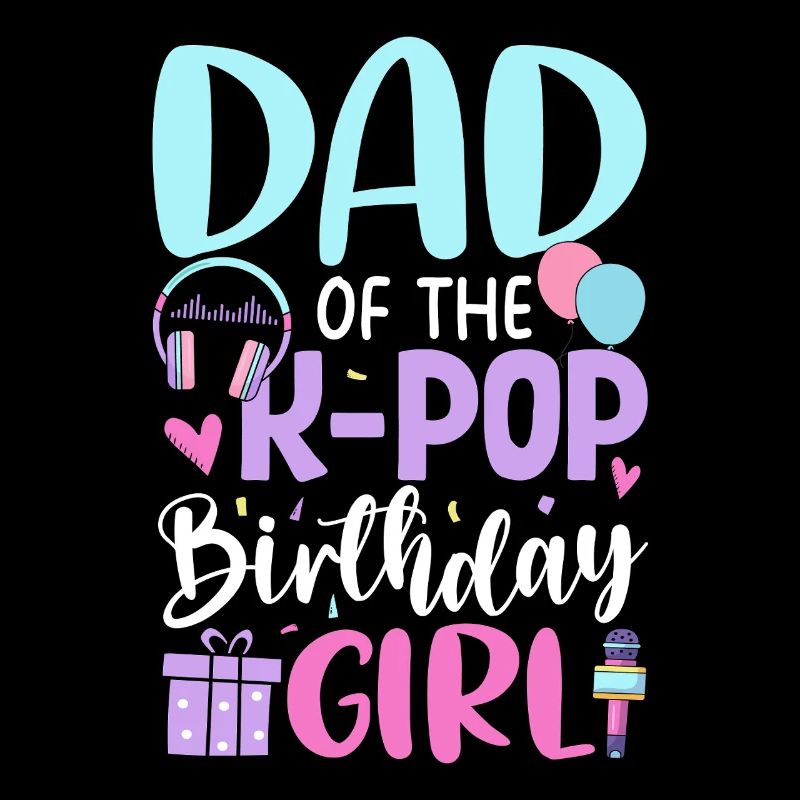 Papa de la fille d’anniversaire de K Pop