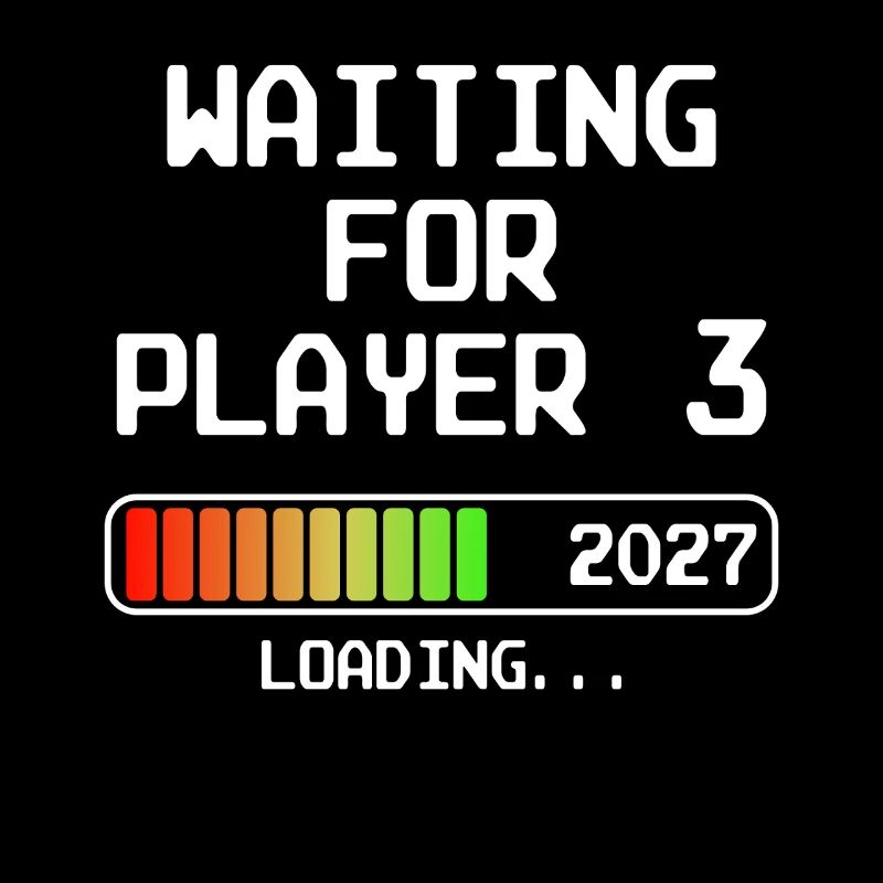 Werdender Papa 2027 Bald Mama Waiting For Player 3