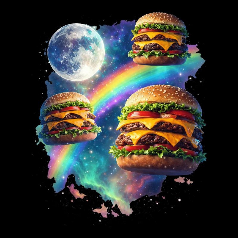 Galaktische Burger-Explosion