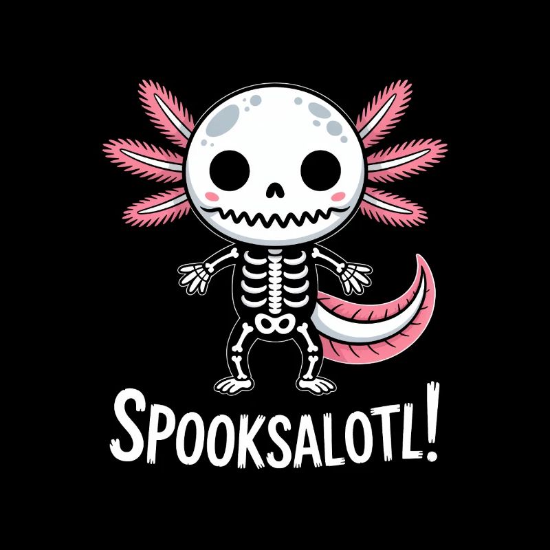 Spooksalot: Pink Feather Skeleton