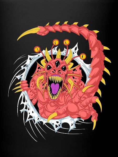 T-shirt 3D Alien Monster
