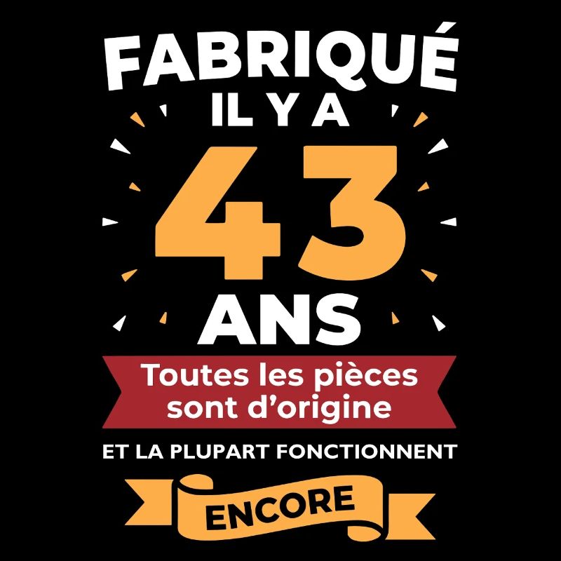 43 Ans Pièces d’origine