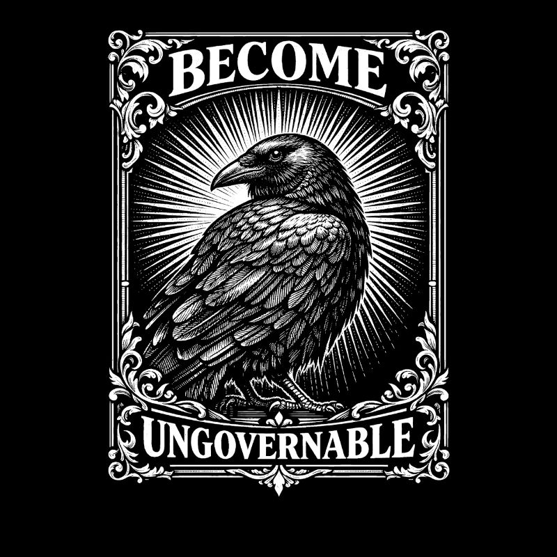 Devenir un corbeau drôle ingérable