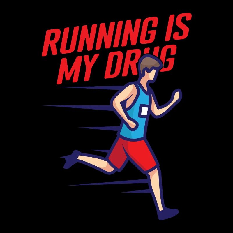 La course EST mon cadeau de marathon drogué