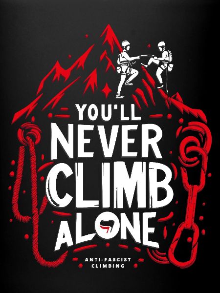 You'll never climb alone