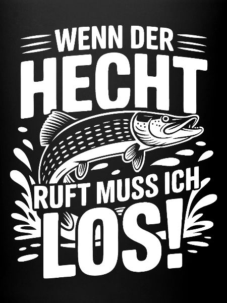 Angler Spruch Hecht