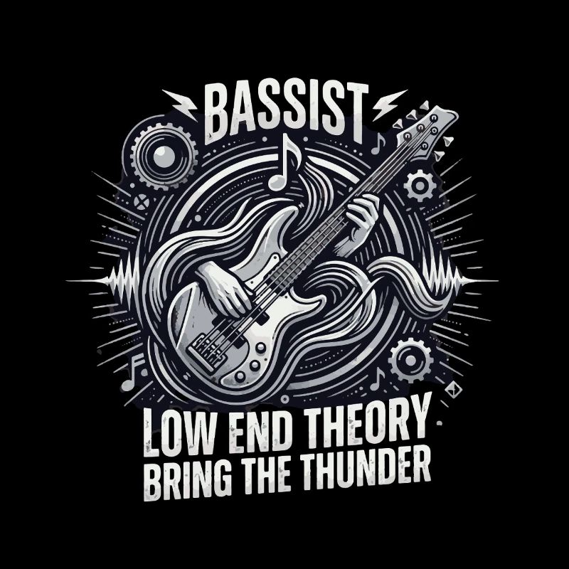 Bassist Low End Thunder