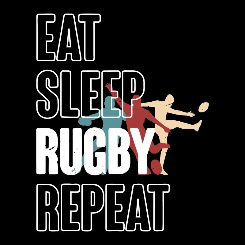 Manger et dormir Rugby Répéter