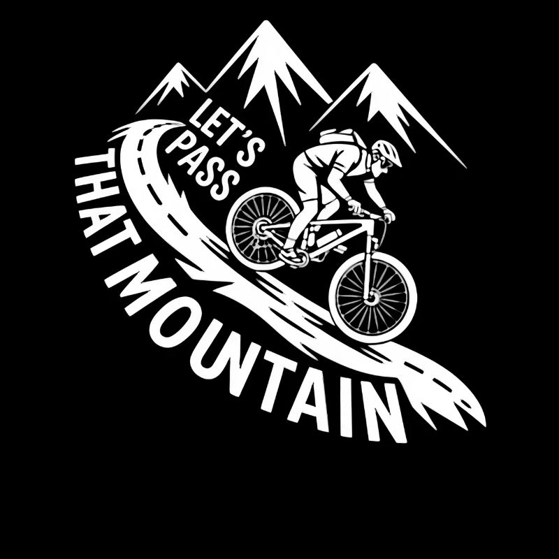 VTT, Descente, Action du cyclisme