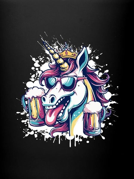 Einhorn Bier Lustig