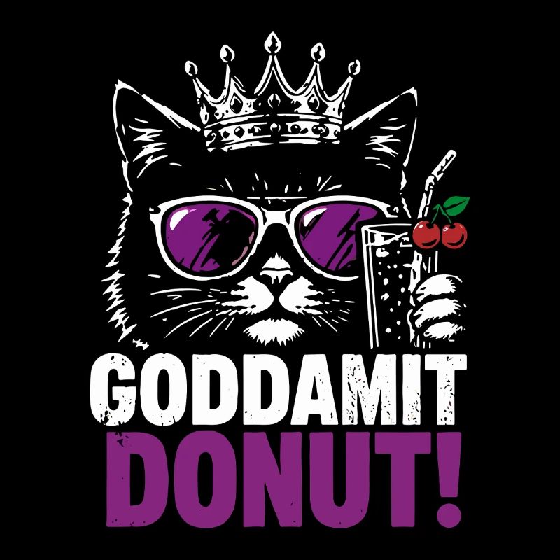 La gueule de bois du roi avec donut & soda