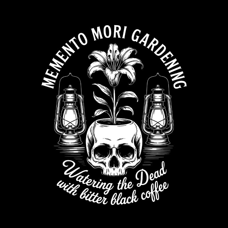 Elemento Mori Jardinage Café du Crâne