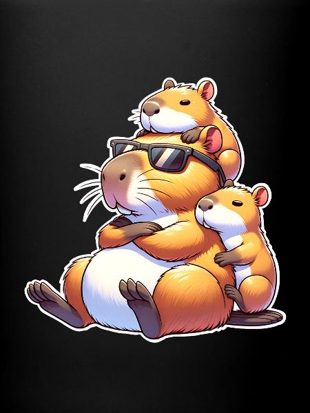 Capybara papa