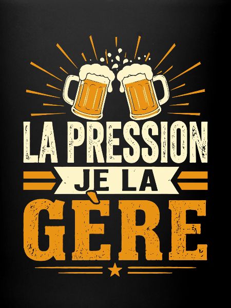 La pression je la gère