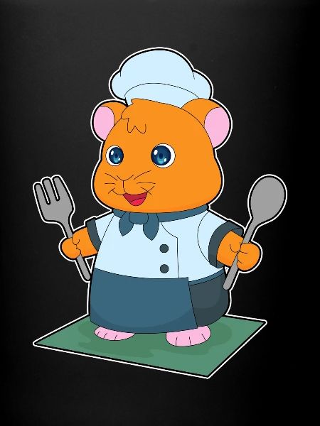 Hamster Cutlery Cooking Kitchen