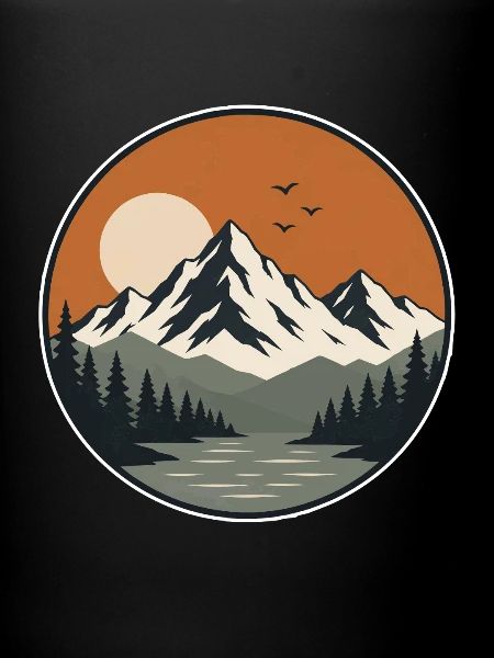 Mountain Lake Sunset