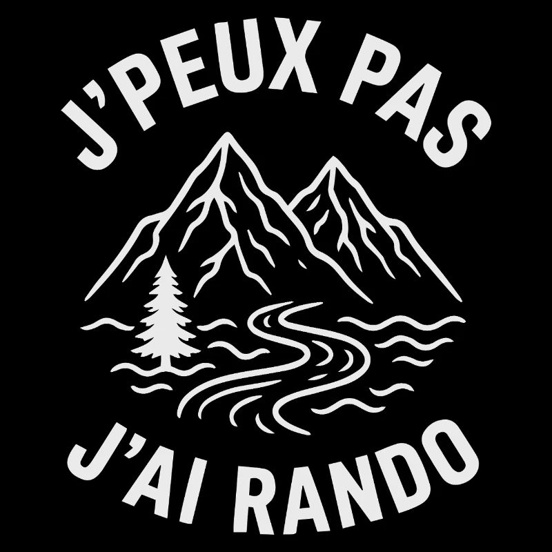 Randonnée: Montagnes et Rivière