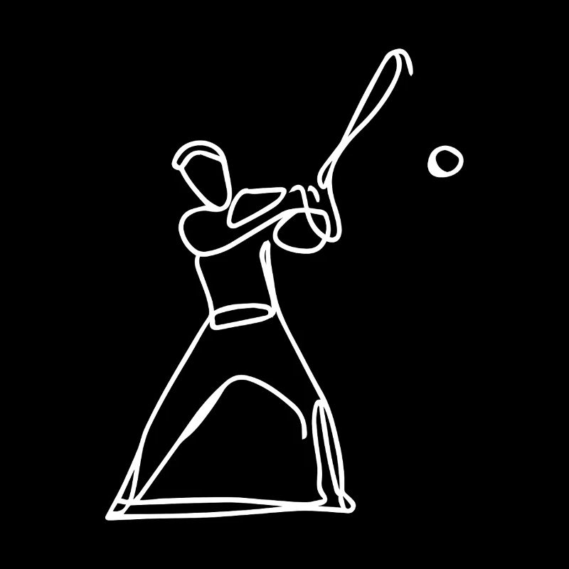 Baseball Player Sketch