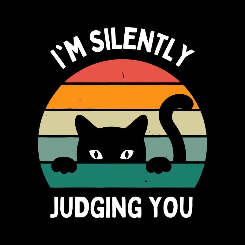 Silent Cat Judging You