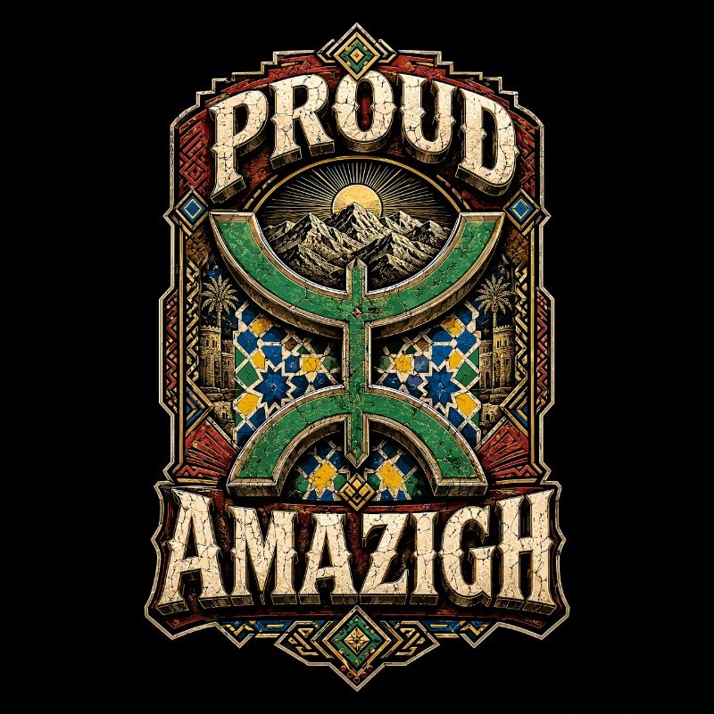 Moroccan Morocco Proud Amazigh