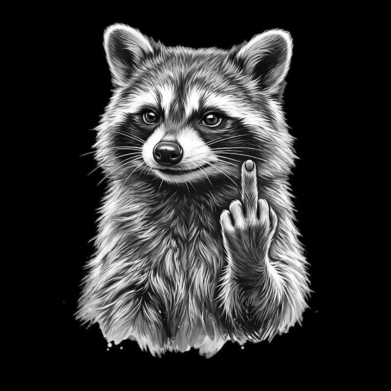 Grumpy Raccoon