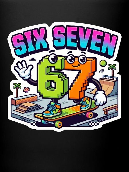SixSeven Skate Neon