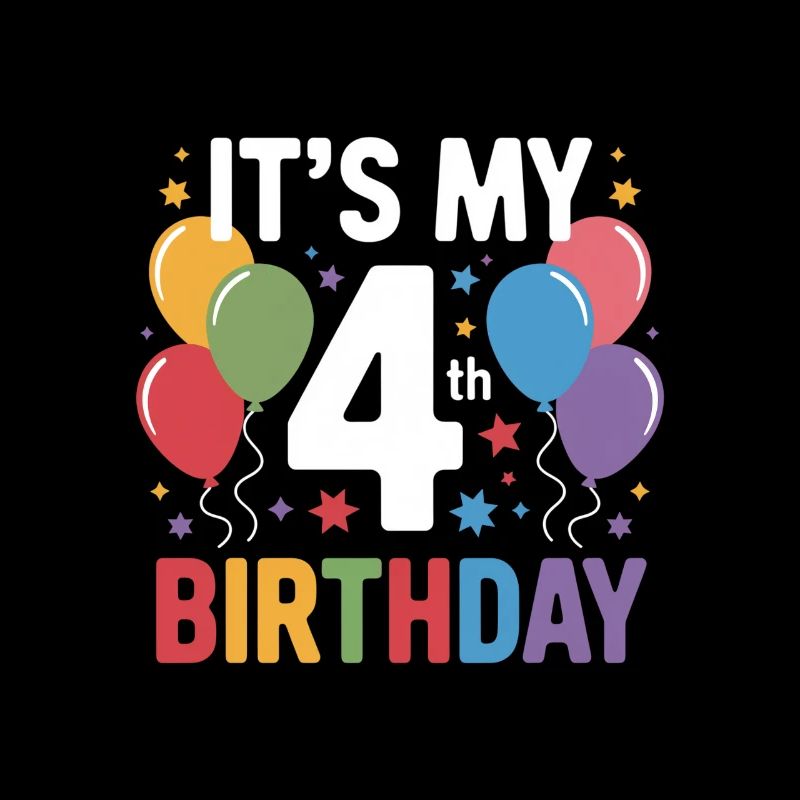 4. Geburtstag
