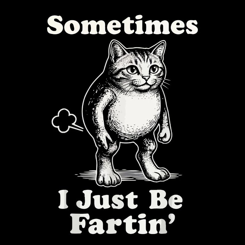 Parfois, le chat pète