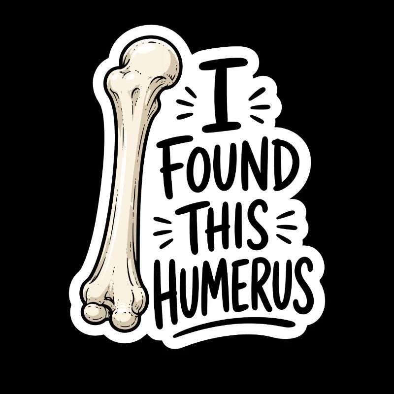 Humerus Discovery Sticker