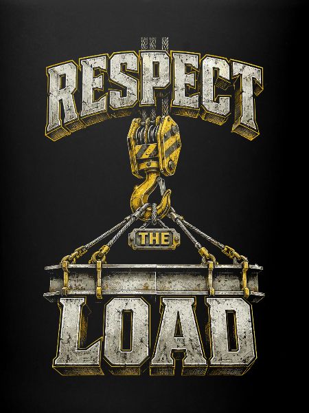 Kranführer Kranfahrer Respect The Load