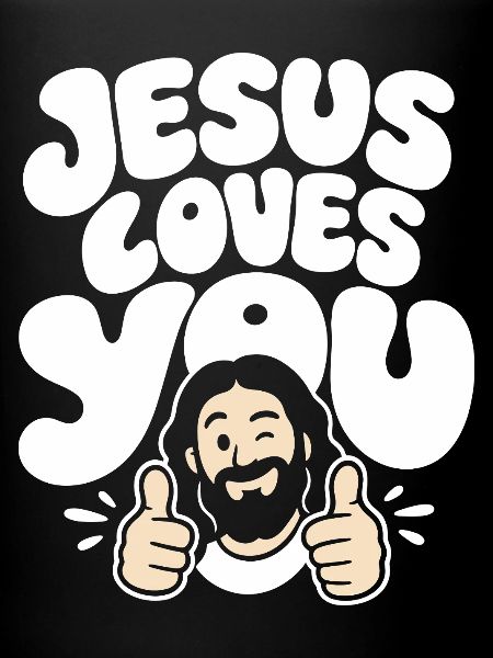 Message positif de Jésus t’aime