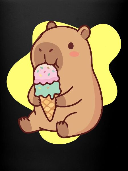 Capybara Eiscreme Traum