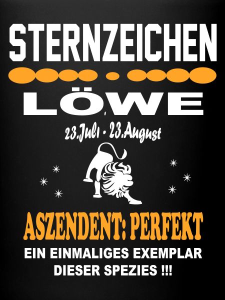 Sternzeichen Löwe: Ascendant Perfekt