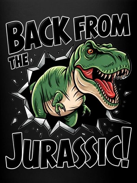 De retour du T-Rex Jurassic