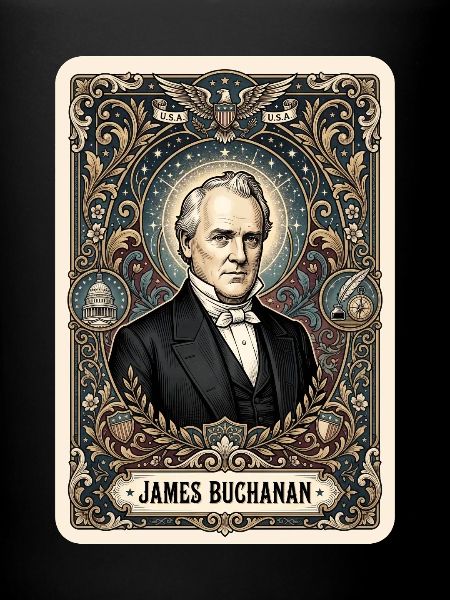 Carte de tarot James Buchanan