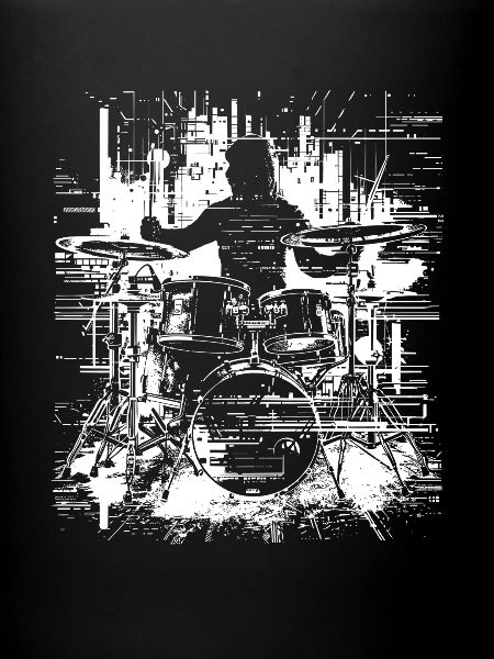 Graphismes du batteur