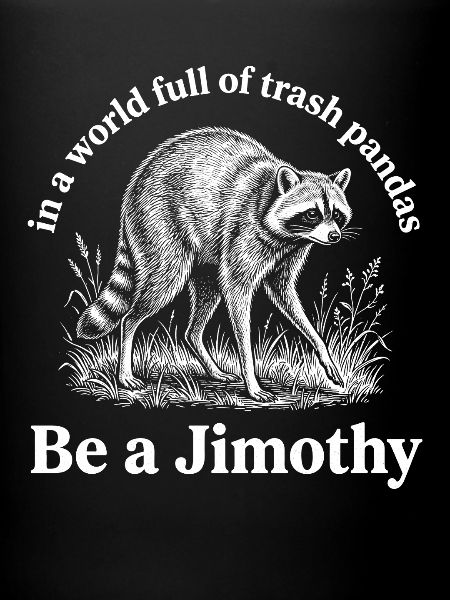 Sois un raton laveur Jimothy.