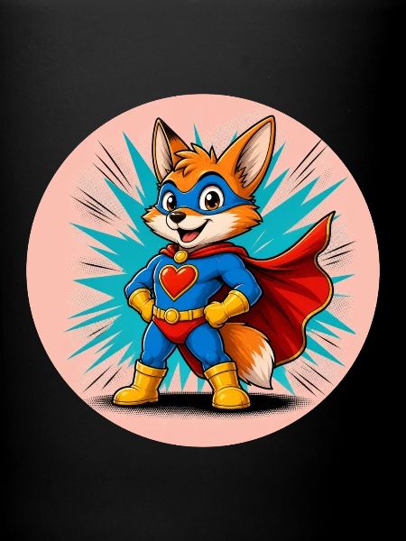 Fuchs Superheld Kids