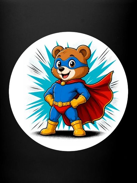 Superheld Bär Kids