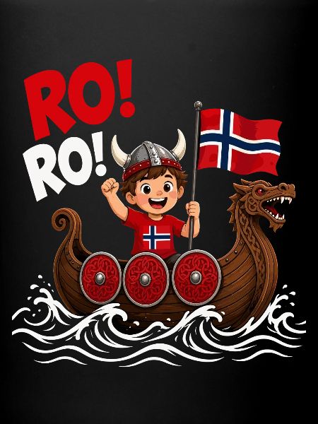 Norwegischer Wikinger Drachenboot