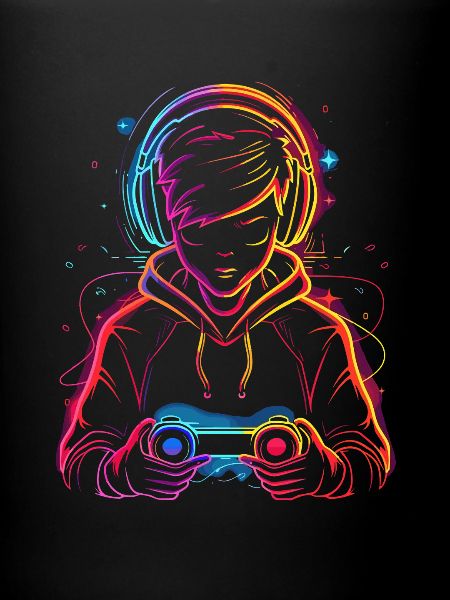Gamer Synthwave