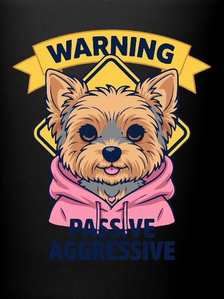 Warning Passive Aggressive Hund