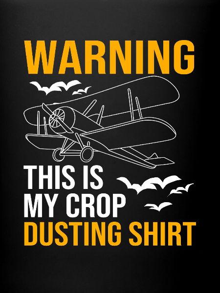 Crop Duster Flugzeug Pilot