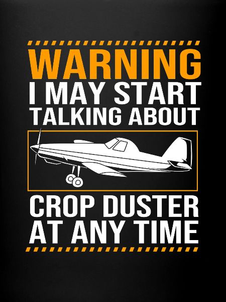 Crop Duster Flugzeug Pilot Geschenk